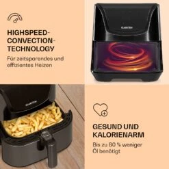 AeroVital Deluxe Heißluftfritteuse 1700W 5,4 Liter Edelstahl -Bestes Haushaltsgeräte Geschäft 10036476 de 0005 logo