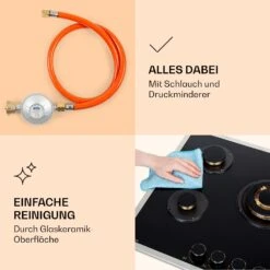 Goldflame 5 Prime Gaskochfeld 5-flammig Messing-Brenner Glaskeramik 12 Goldflame 5 Prime Gaskochfeld 5-flammig Messing-Brenner Glaskeramik -Bestes Haushaltsgeräte Geschäft 10037808 de 0006 logo