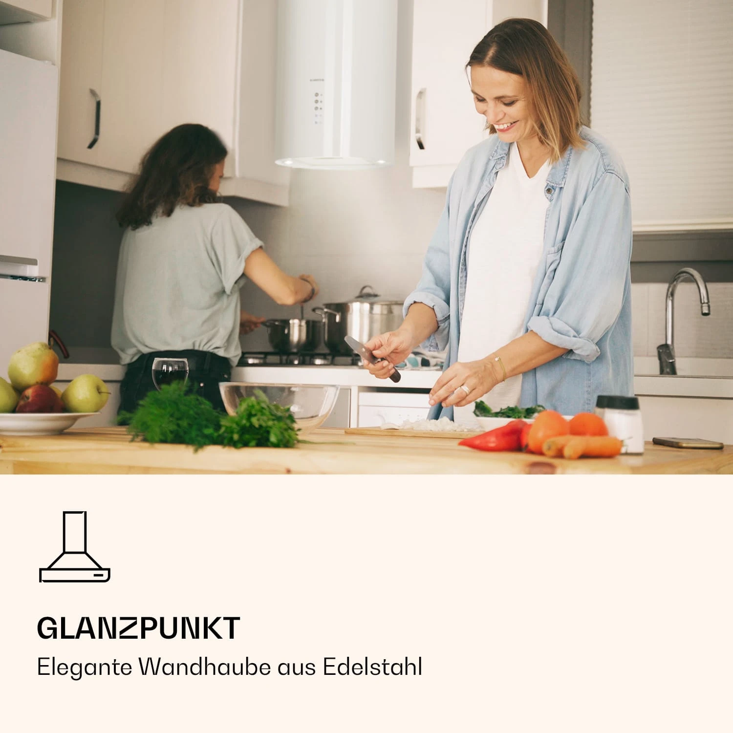 Barella Dunstabzugshaube 35,5 X 93,5 X 43 Cm Umluft 557 M³/h LED Aktivkohlefilter 2 Barella Dunstabzugshaube 35,5 X 93,5 X 43 Cm Umluft 557 M³/h LED Aktivkohlefilter – Bild 2