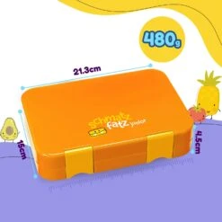 Schmatzfatz Junior Lunchbox 6 Fächer 21,3 X 15 X 4,5 Cm (BxHxT) -Bestes Haushaltsgeräte Geschäft 10037943 de 0008 usp