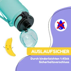 Schmatzfatz Trinkflasche Sportflasche 350 Ml 18 Cm Tritan -Bestes Haushaltsgeräte Geschäft 10037958 de 0003 usp