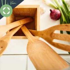 Kochlöffelset Mit Aufbewahrungsbox 6er Set Nachhaltig Leicht Bambus 11 Kochlöffelset Mit Aufbewahrungsbox 6er Set Nachhaltig Leicht Bambus -Bestes Haushaltsgeräte Geschäft 10038026 yy 0005 logo