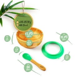 Kindergeschirr Mit Bambusschale Und Löffel 400 Ml Inkl. Saugnapf Ø: 13,7 Cm 11 Kindergeschirr Mit Bambusschale Und Löffel 400 Ml Inkl. Saugnapf Ø: 13,7 Cm -Bestes Haushaltsgeräte Geschäft 10038058 yy 0006 logo