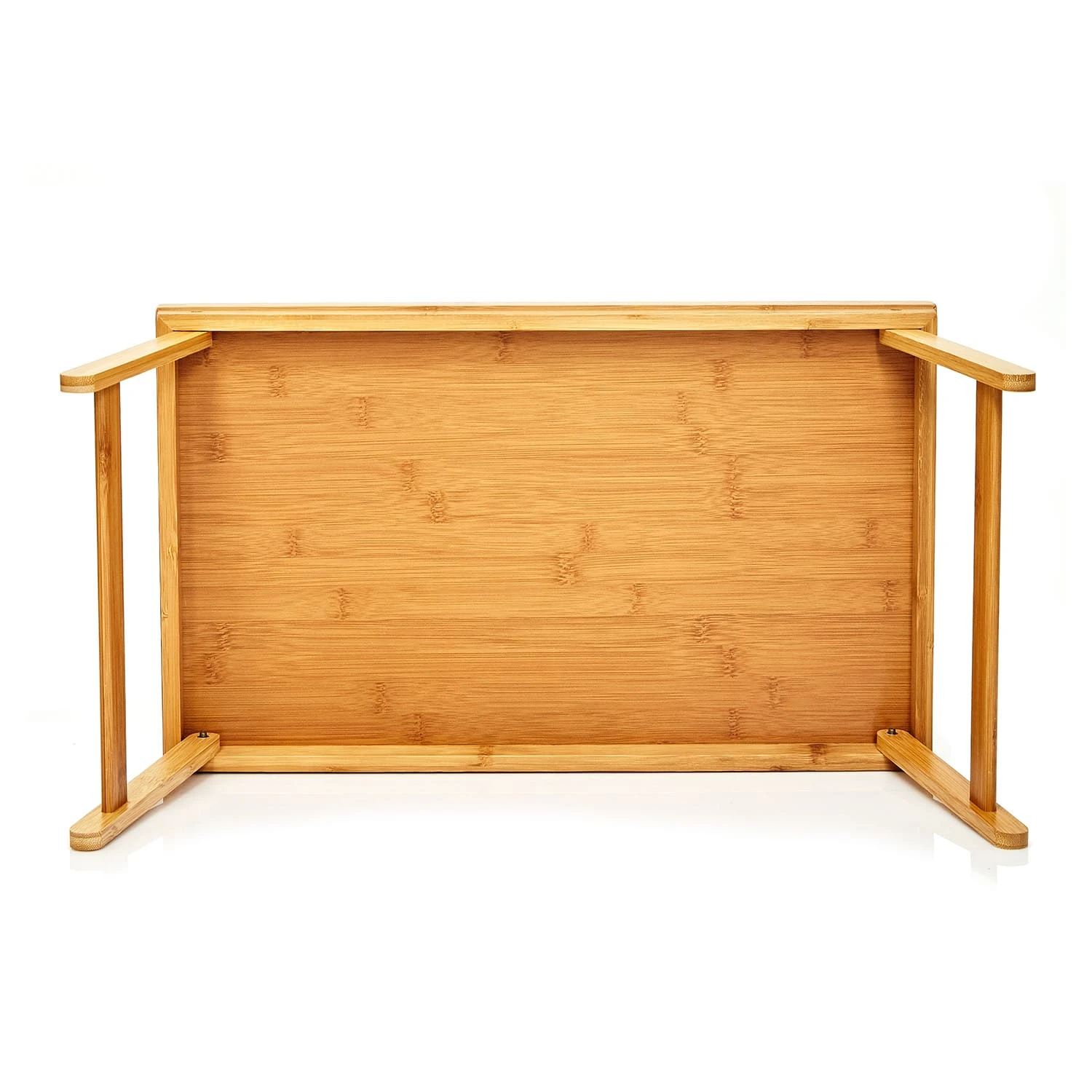 Serviertablett Multifunktional 50 X 23 X 30 Cm Klappbare Beine Bambus 5 Serviertablett Multifunktional 50 X 23 X 30 Cm Klappbare Beine Bambus – Bild 5