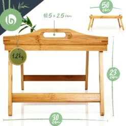 Serviertablett Multifunktional 50 X 23 X 30 Cm Klappbare Beine Bambus 11 Serviertablett Multifunktional 50 X 23 X 30 Cm Klappbare Beine Bambus -Bestes Haushaltsgeräte Geschäft 10038061 yy 0006 logo