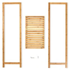 Regal Mehrzweckregal 5 Etagen 60x117,5x35cm (BxHxT) Bambus 10 Regal Mehrzweckregal 5 Etagen 60x117,5x35cm (BxHxT) Bambus -Bestes Haushaltsgeräte Geschäft 10038074 yy 0004 logo