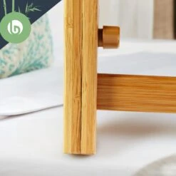 Laptoptisch Mit Lüftungsschlitzen Höhenverstellbar 58x23x29cm Bambus -Bestes Haushaltsgeräte Geschäft 10038181 yy 0006 logo