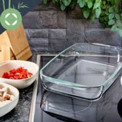 Ofenform 1600 Ml 280 X 50 X 200 Mm Hochwertiges Glas -Bestes Haushaltsgeräte Geschäft 10038267 yy 0004 logo