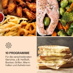 AeroVital Jumbo 3-in-1 Heißluftfritteuse Toaster Dörrautomat 1550 W 18 Liter -Bestes Haushaltsgeräte Geschäft 10038339 de 0005 logo