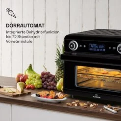 AeroVital Jumbo 3-in-1 Heißluftfritteuse Toaster Dörrautomat 1550 W 18 Liter -Bestes Haushaltsgeräte Geschäft 10038339 de 0006 logo