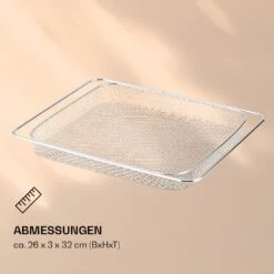 AeroVital Jumbo Heißluftfritteuse Gitterkorb Edelstahl 7 AeroVital Jumbo Heißluftfritteuse Gitterkorb Edelstahl -Bestes Haushaltsgeräte Geschäft 10038341 de 0004 logo