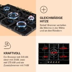 Victoria 5 Gaskochfeld 5-flammig Sabaf-Brenner Glaskeramik Retro-Look 10 Victoria 5 Gaskochfeld 5-flammig Sabaf-Brenner Glaskeramik Retro-Look -Bestes Haushaltsgeräte Geschäft 10038376 de 0003 logo