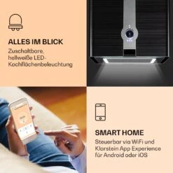 Futurelight Smart Inselabzugshaube Umluft 420m³/h LED Edelstahl 10 Futurelight Smart Inselabzugshaube Umluft 420m³/h LED Edelstahl -Bestes Haushaltsgeräte Geschäft 10038709 de 0003 logo