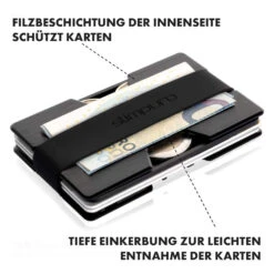 NANO Slim Wallet Geldbörse Extra-flach 12 Karten Münzfach Aluminium -Bestes Haushaltsgeräte Geschäft 10038719 de 0003 logo