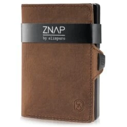 ZNAP Slim Wallet 8 Karten Münzfach 8 X 1,5 X 6 Cm (BxHxT) RFID-Schutz