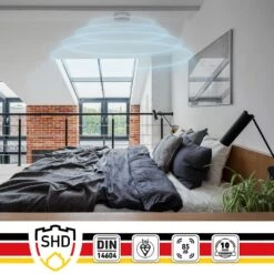 Rauchmelder DOF39 Kunststoff Warnsignal: 85 DB 9V Batteriebetrieben -Bestes Haushaltsgeräte Geschäft 10038802 yy 0005 logo