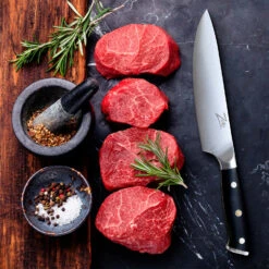 Alpha-Royal German 8" Kochmesser 56 HCR Edelstahl -Bestes Haushaltsgeräte Geschäft 10039001 yy 0005 logo