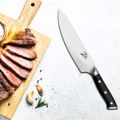 Alpha-Royal German 8" Kochmesser 56 HCR Edelstahl -Bestes Haushaltsgeräte Geschäft 10039001 yy 0006 logo