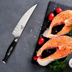 Comfort Pro Serie 6" Ausbeinmesser 56 HRC Hohlkammer Edelstahl -Bestes Haushaltsgeräte Geschäft 10039021 yy 0004 logo