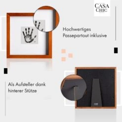 Camden Bilderrahmen 23 X 23 Cm Und 10 X 10 Cm Passepartout Echtholz -Bestes Haushaltsgeräte Geschäft 10039349 de 0004 usp