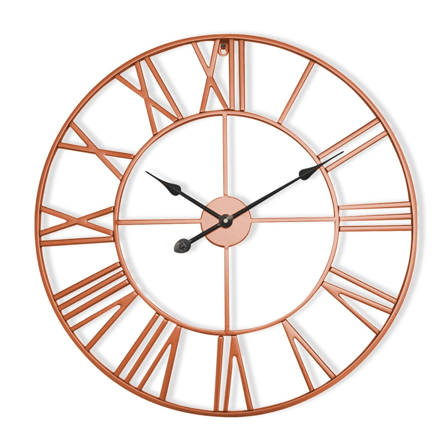 Queensway 80 Wanduhr Metallrahmen Geräuschlos Ø 76 Cm 1 Queensway 80 Wanduhr Metallrahmen Geräuschlos Ø 76 Cm