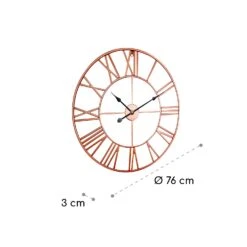 Queensway 80 Wanduhr Metallrahmen Geräuschlos Ø 76 Cm 13 Queensway 80 Wanduhr Metallrahmen Geräuschlos Ø 76 Cm -Bestes Haushaltsgeräte Geschäft 10039374 yy 0007 logo