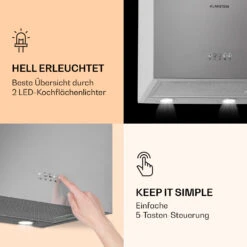 Monumenta Wandabzugshaube Aluminium 559m³/h LED EEK B -Bestes Haushaltsgeräte Geschäft 10039394 de 0005 logo