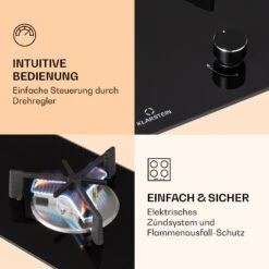 Trifecta 1 Gaskochfeld 1-flammig Starkbrenner Glaskeramik 11 Trifecta 1 Gaskochfeld 1-flammig Starkbrenner Glaskeramik -Bestes Haushaltsgeräte Geschäft 10039420 de 0005 logo