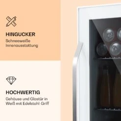 Beersafe XXL Quartz Kühlschrank 80 Liter 3 Böden Panoramaglastür -Bestes Haushaltsgeräte Geschäft 10039427 de 0003 logo