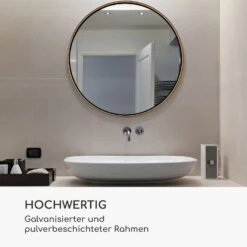 Fournier Wandspiegel Metallrahmen Rund Ø 80 Cm 9 Fournier Wandspiegel Metallrahmen Rund Ø 80 Cm -Bestes Haushaltsgeräte Geschäft 10039438 de 0004 logo