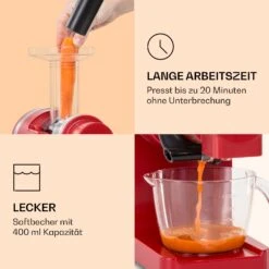 Bella Elegance Saftpresse 200 W 400 Ml BPA-frei -Bestes Haushaltsgeräte Geschäft 10039898 de 0004 logo