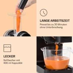 Bella Elegance Saftpresse 200 W 400 Ml BPA-frei -Bestes Haushaltsgeräte Geschäft 10039899 de 0004 logo