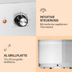 Grillmeile 4400 Elektrogrill Plancha 2x2200W Grillplatte Edelstahl 10 Grillmeile 4400 Elektrogrill Plancha 2x2200W Grillplatte Edelstahl -Bestes Haushaltsgeräte Geschäft 10039915 de 0003 logo