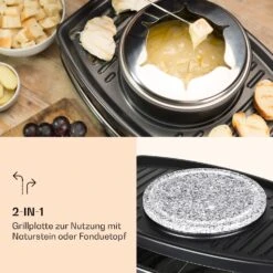 Entrecote 2-in-1 Raclette-Grill & Fondue Naturstein 1100W 8 Personen 9 Entrecote 2-in-1 Raclette-Grill & Fondue Naturstein 1100W 8 Personen -Bestes Haushaltsgeräte Geschäft 10039922 de 0003 logo