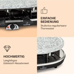 All-U-Can-Grill Raclette Raclette-Grill 4-in-1 Zubehör Für 8 Personen -Bestes Haushaltsgeräte Geschäft 10039923 de 0004 logo