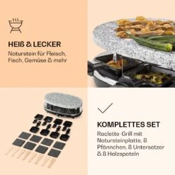 Steaklette Raclette Raclette-Grill Mit Zubehör Für 8 Personen 9 Steaklette Raclette Raclette-Grill Mit Zubehör Für 8 Personen -Bestes Haushaltsgeräte Geschäft 10039925 de 0004 logo