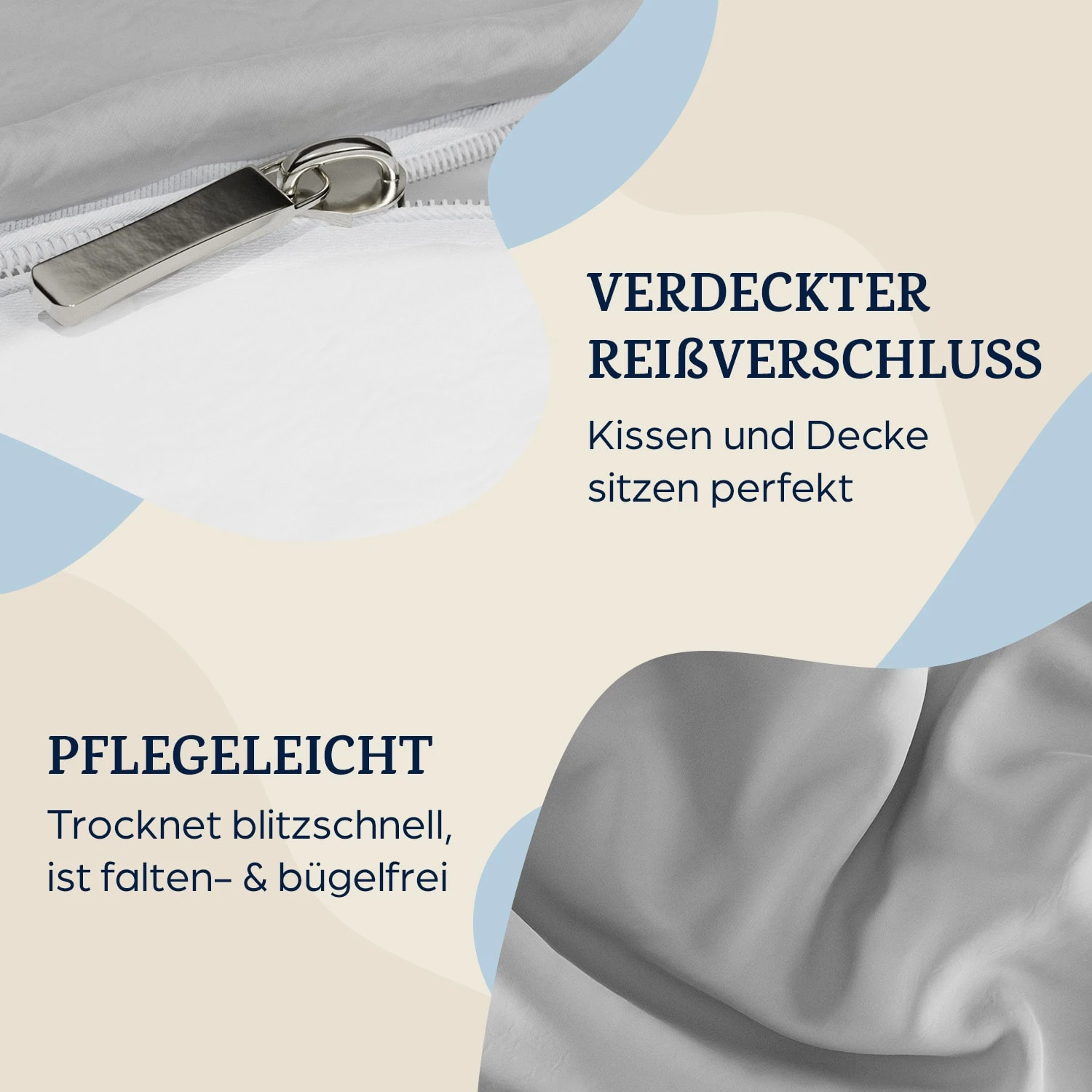 Soft Wonder-Edition Bettwäsche 200x200 Cm Mikrofaser 3 Soft Wonder-Edition Bettwäsche 200x200 Cm Mikrofaser – Bild 3