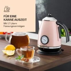 Aquavita Chalet Wasserkocher 1,7 Liter 2200 Watt Temperaturanzeige Edelstahl -Bestes Haushaltsgeräte Geschäft 10040038 de 0004 logo
