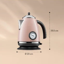 Aquavita Chalet Wasserkocher 1,7 Liter 2200 Watt Temperaturanzeige Edelstahl -Bestes Haushaltsgeräte Geschäft 10040038 yy 0008 logo