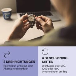 Sindelfingen Uhrenbeweger Rechts-Links-Lauf 1 Uhr Schwarz -Bestes Haushaltsgeräte Geschäft 10040050 de 0003 logo