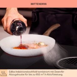 Full House 3.0 Down Air System Induktionsherd DownAir-Haube 655 M³/h -Bestes Haushaltsgeräte Geschäft 10040067 de 0003 usp