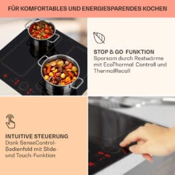 Victoria 4 Flex Induktionskochfeld Einbau 7000W 2 Flexzonen Timer -Bestes Haushaltsgeräte Geschäft 10040201 de 0004 usp