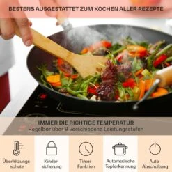 Victoria 4 Flex Induktionskochfeld Einbau 7000W 2 Flexzonen Timer -Bestes Haushaltsgeräte Geschäft 10040201 de 0005 usp