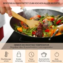 Victoria 5 Flex Induktionskochfeld Einbau 7400W 2 Flexzonen Timer -Bestes Haushaltsgeräte Geschäft 10040203 de 0005 usp