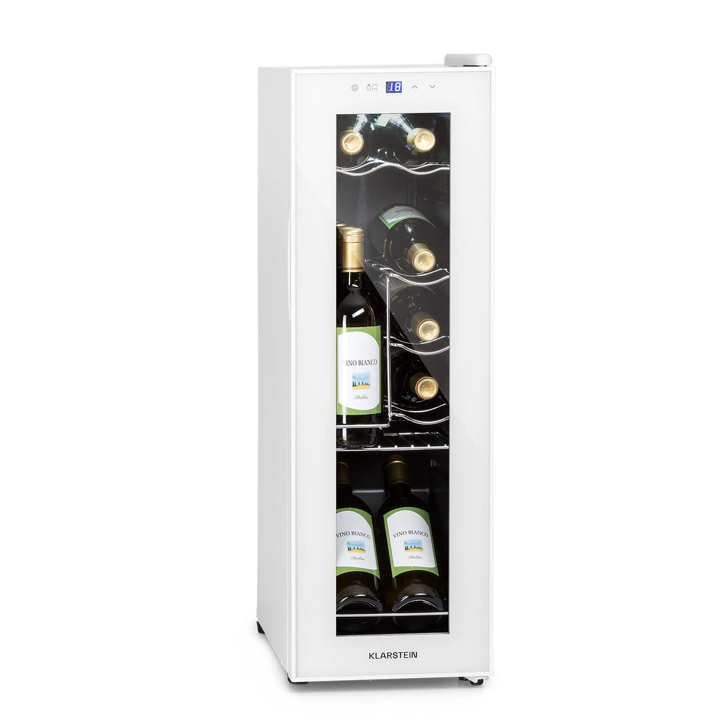 Shiraz 12 Slim Uno Weinkühlschrank 32l/12Fl.Touch 85 W 5-18 °C LED 1 Shiraz 12 Slim Uno Weinkühlschrank 32l/12Fl.Touch 85 W 5-18 °C LED