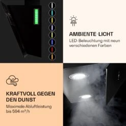 Alina 90 Smart Dunstabzugshaube 90cm 594m³/h LED Ambiente Glasfront -Bestes Haushaltsgeräte Geschäft 10040232 de 0005 logo