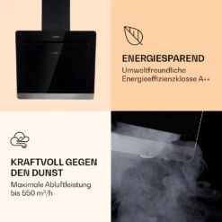 Aurora 60 Smart Dunstabzugshaube 550 M³/h 60cm Kopffrei Ambiente-Licht EEC A++ -Bestes Haushaltsgeräte Geschäft 10040234 de 0004 logo
