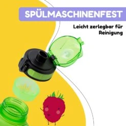 Schmatzfatz Trinkflasche Sportflasche 500 Ml 24 Cm Tritan -Bestes Haushaltsgeräte Geschäft 10040330 de 0004 usp