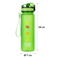 Schmatzfatz Trinkflasche Sportflasche 500 Ml 24 Cm Tritan -Bestes Haushaltsgeräte Geschäft 10040330 yy 0008 usp