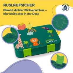 Junior Lunchbox 6 Fächer 21,3 X 15 X 4,5 Cm (BxHxT) BPA-frei 11 Junior Lunchbox 6 Fächer 21,3 X 15 X 4,5 Cm (BxHxT) BPA-frei -Bestes Haushaltsgeräte Geschäft 10040342 de 0003 usp
